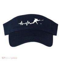 Hockey HeartBeat | Ice Hockey Player Gift Visor thumb 0