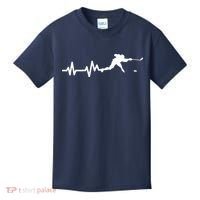 Hockey HeartBeat | Ice Hockey Player Gift Kids T-Shirt thumb 0