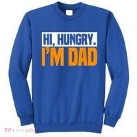 Hi Hungry I'm Dad Jokes Father's Day Gift Sweatshirt thumb 0