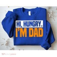 Hi Hungry I'm Dad Jokes Father's Day Gift Sweatshirt thumb 2