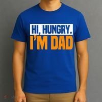 Hi Hungry I'm Dad Jokes Father's Day Gift T-Shirt thumb 3