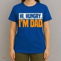 Hi Hungry I'm Dad Jokes Father's Day Gift T-Shirt thumb 4