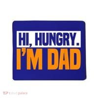 Hi Hungry I'm Dad Jokes Father's Day Gift Mousepad thumb 0