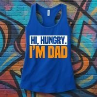 Hi Hungry I'm Dad Jokes Father's Day Gift Women's Tank Top thumb 3