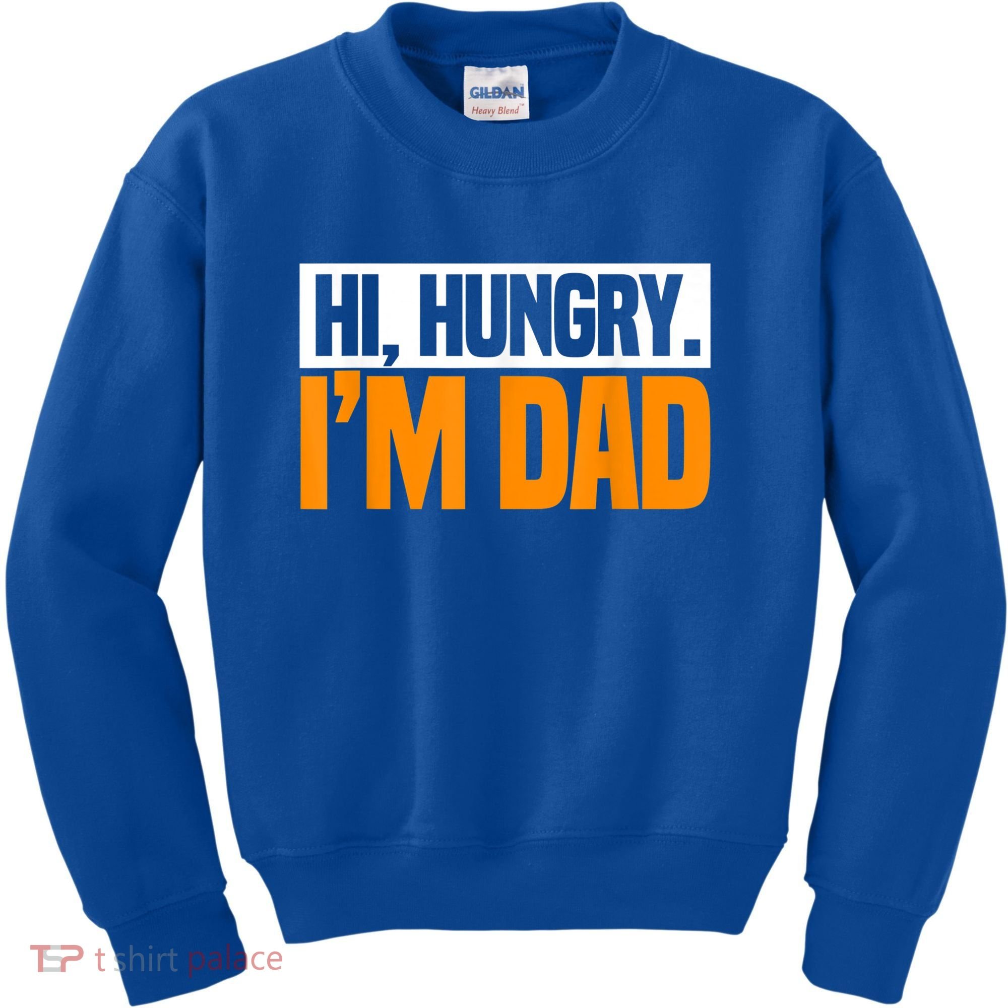 Hi Hungry I'm Dad Jokes Father's Day Gift Kids Sweatshirt