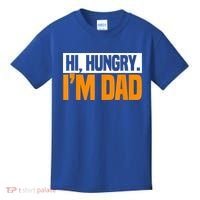 Hi Hungry I'm Dad Jokes Father's Day Gift Kids T-Shirt thumb 0
