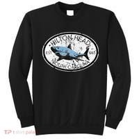 Hilton Head Island South Carolina Fishing Shark Fish Beach Sweatshirt thumb 0