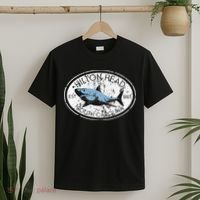 Hilton Head Island South Carolina Fishing Shark Fish Beach T-Shirt thumb 2