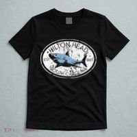 Hilton Head Island South Carolina Fishing Shark Fish Beach T-Shirt thumb 5