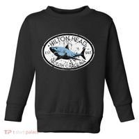 Hilton Head Island South Carolina Fishing Shark Fish Beach Toddler Sweatshirt thumb 0