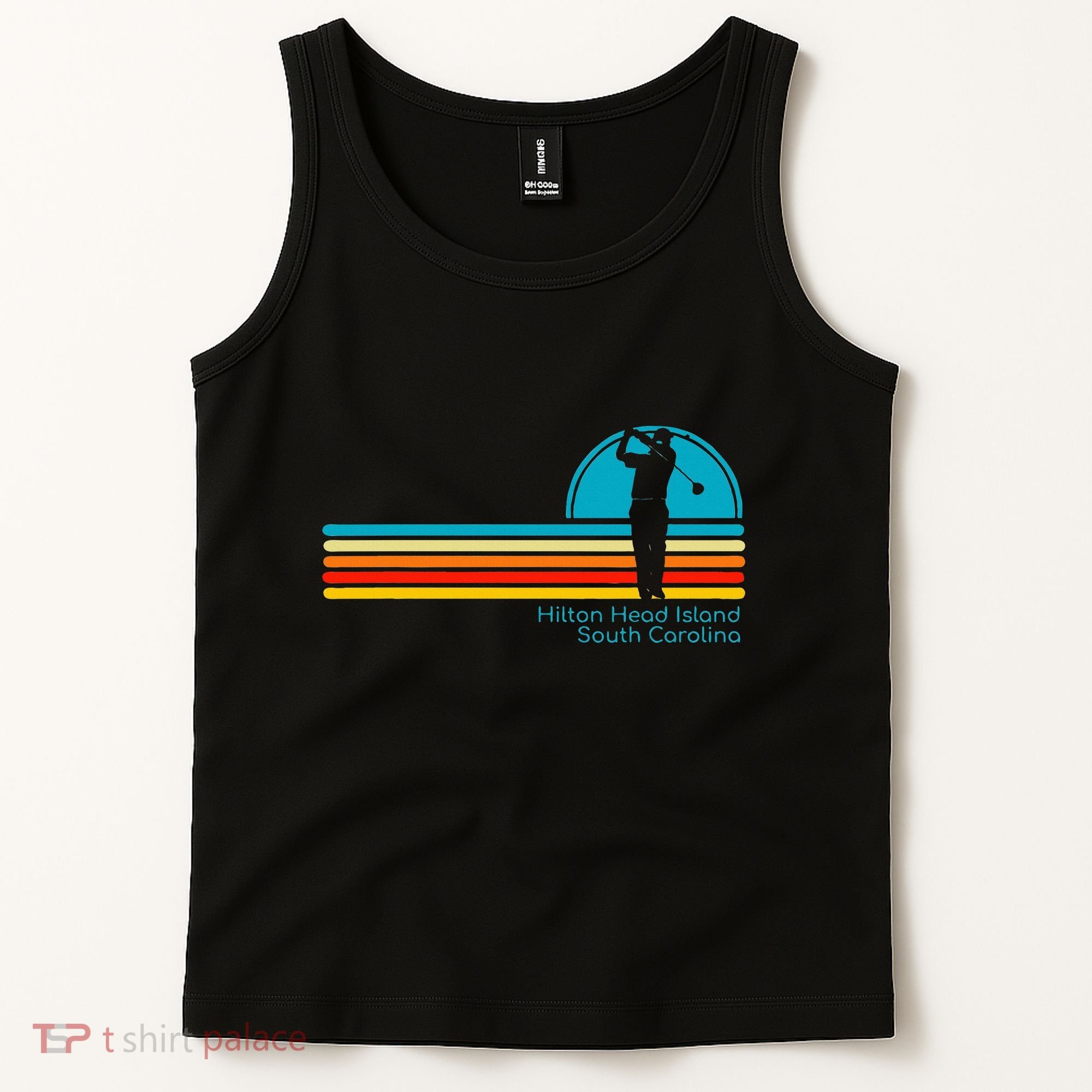 Hilton Head Island Golf South Carolina Tank Top