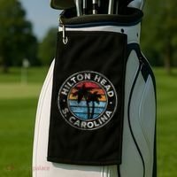 Hilton Head Island South Carolina Golf Towel thumb 2