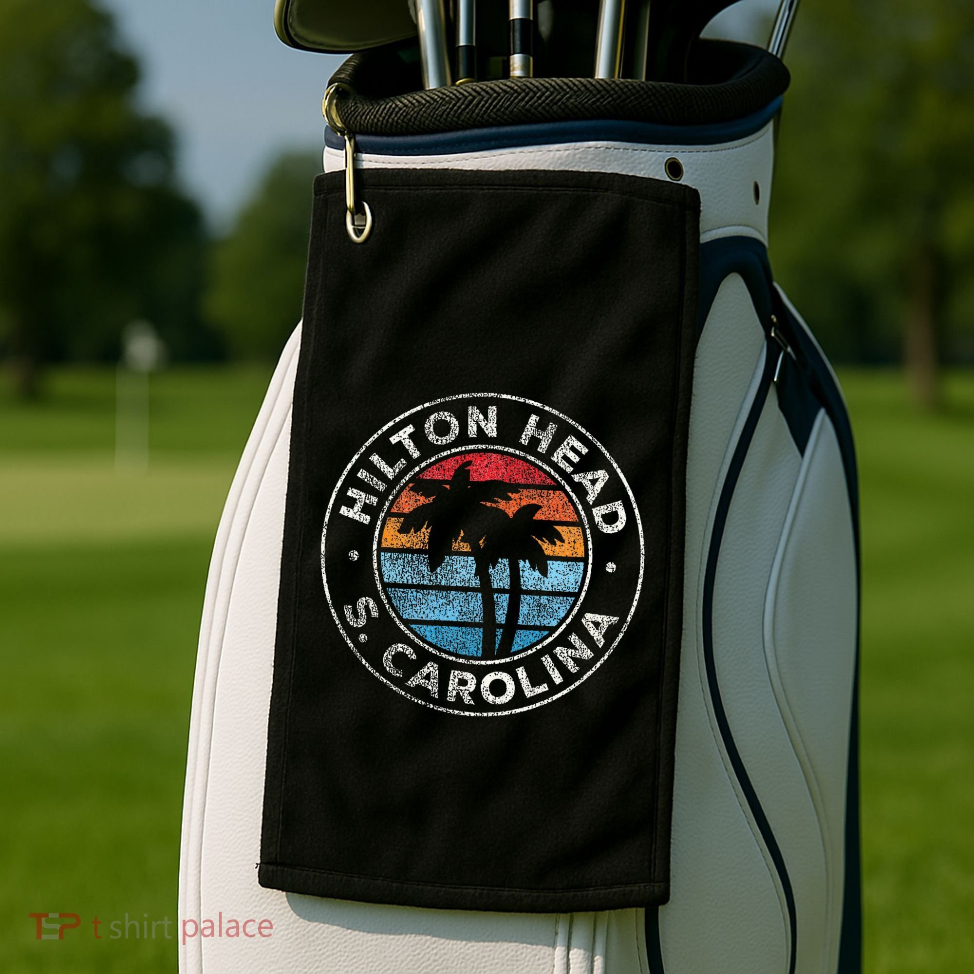 Hilton Head Island South Carolina Golf Towel