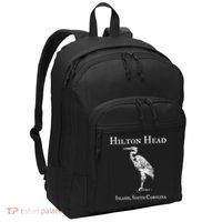 Hilton Head Island Crane Family Vacation Gift Port Authority Basic Backpack thumb 0