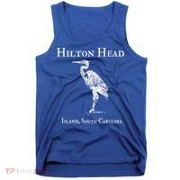 Hilton Head Island Crane Family Vacation Gift Tank Top thumb 0