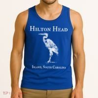 Hilton Head Island Crane Family Vacation Gift Tank Top thumb 3