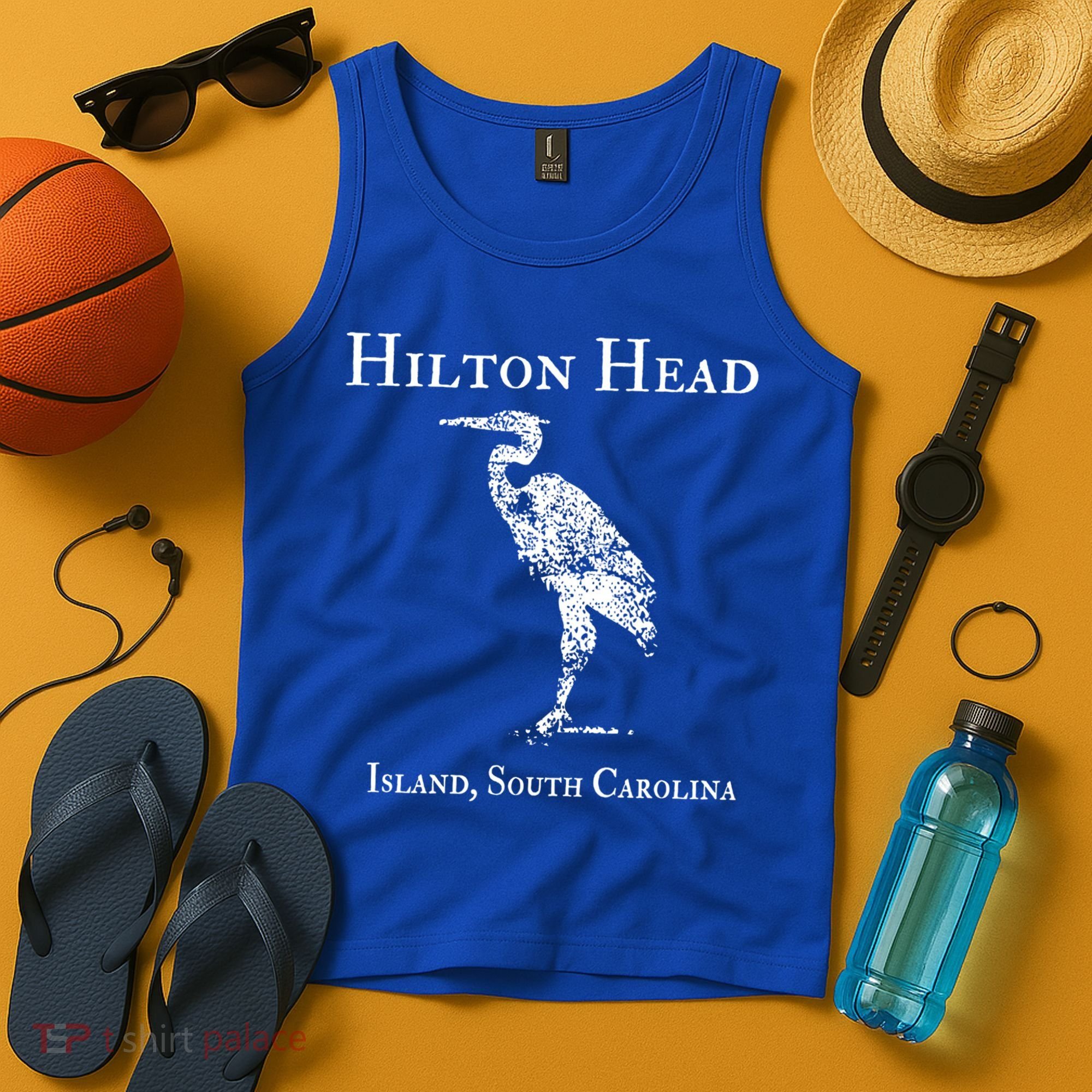 Hilton Head Island Crane Family Vacation Gift Tank Top