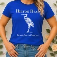 Hilton Head Island Crane Family Vacation Gift Women's T-Shirt thumb 2