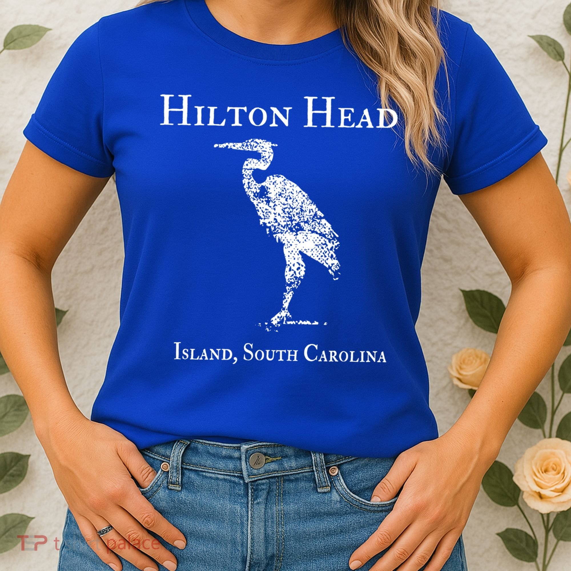 Hilton Head Island Crane Family Vacation Gift Women's T-Shirt