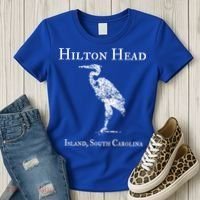 Hilton Head Island Crane Family Vacation Gift Women's T-Shirt thumb 3