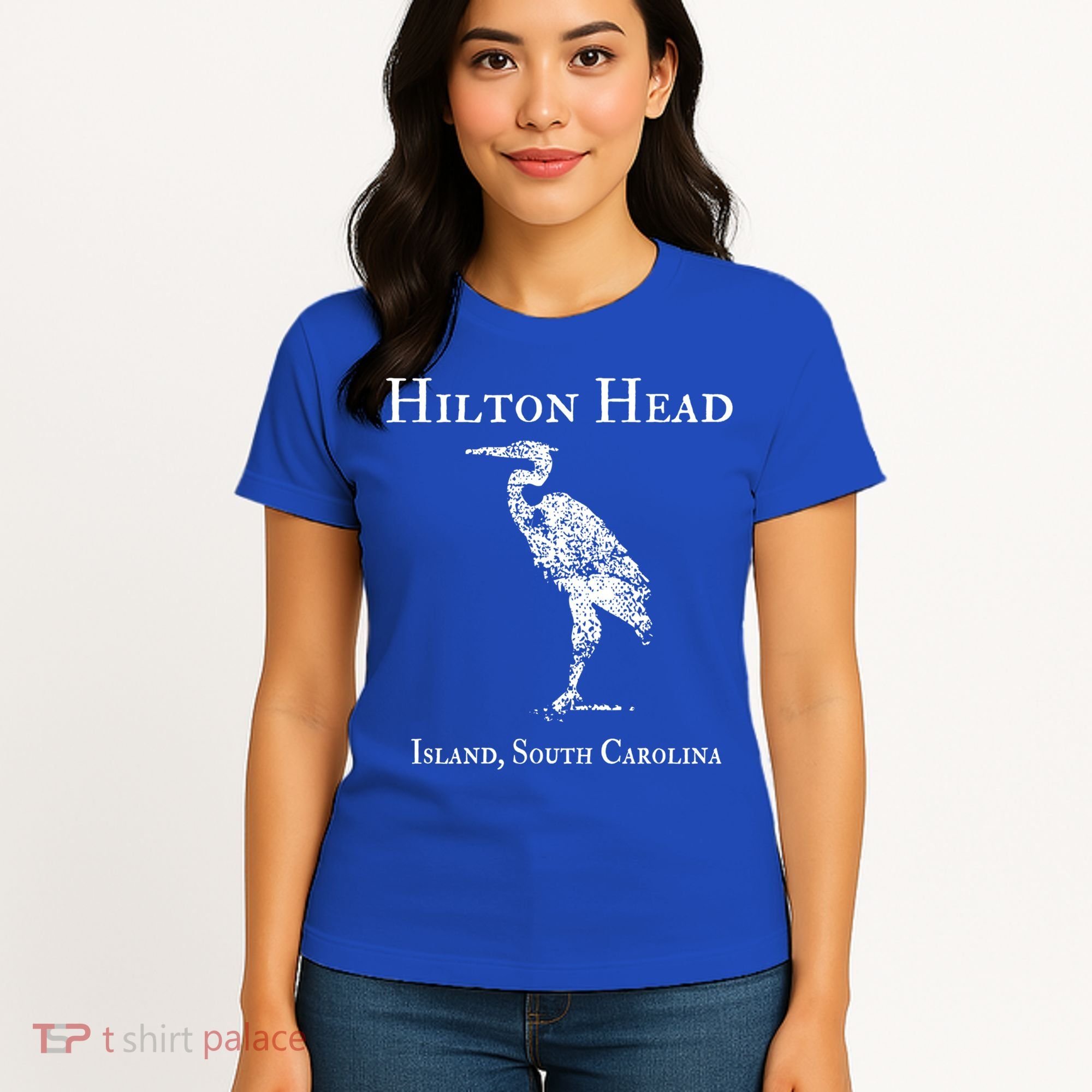 Hilton Head Island Crane Family Vacation Gift Women's T-Shirt
