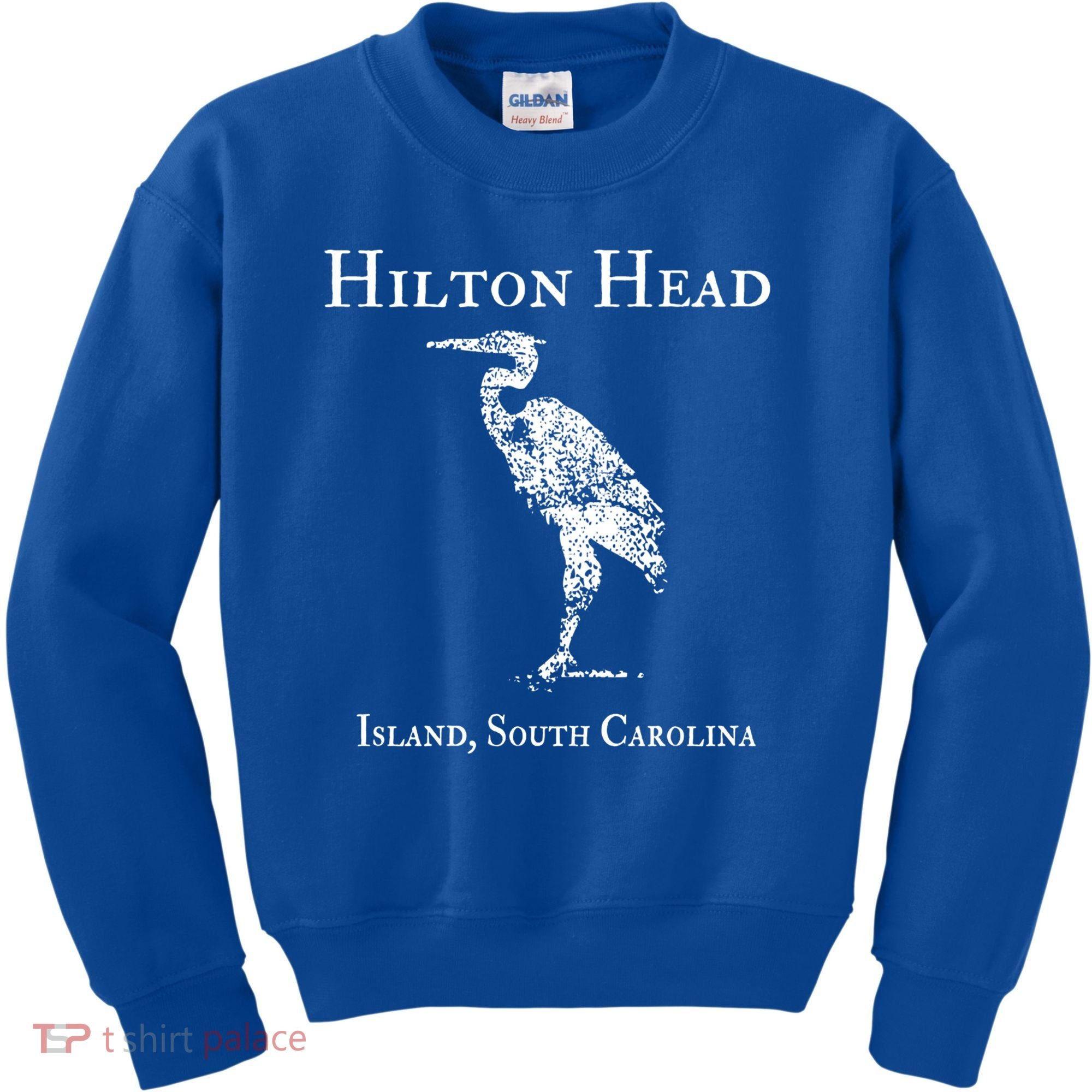 Hilton Head Island Crane Family Vacation Gift Kids Sweatshirt
