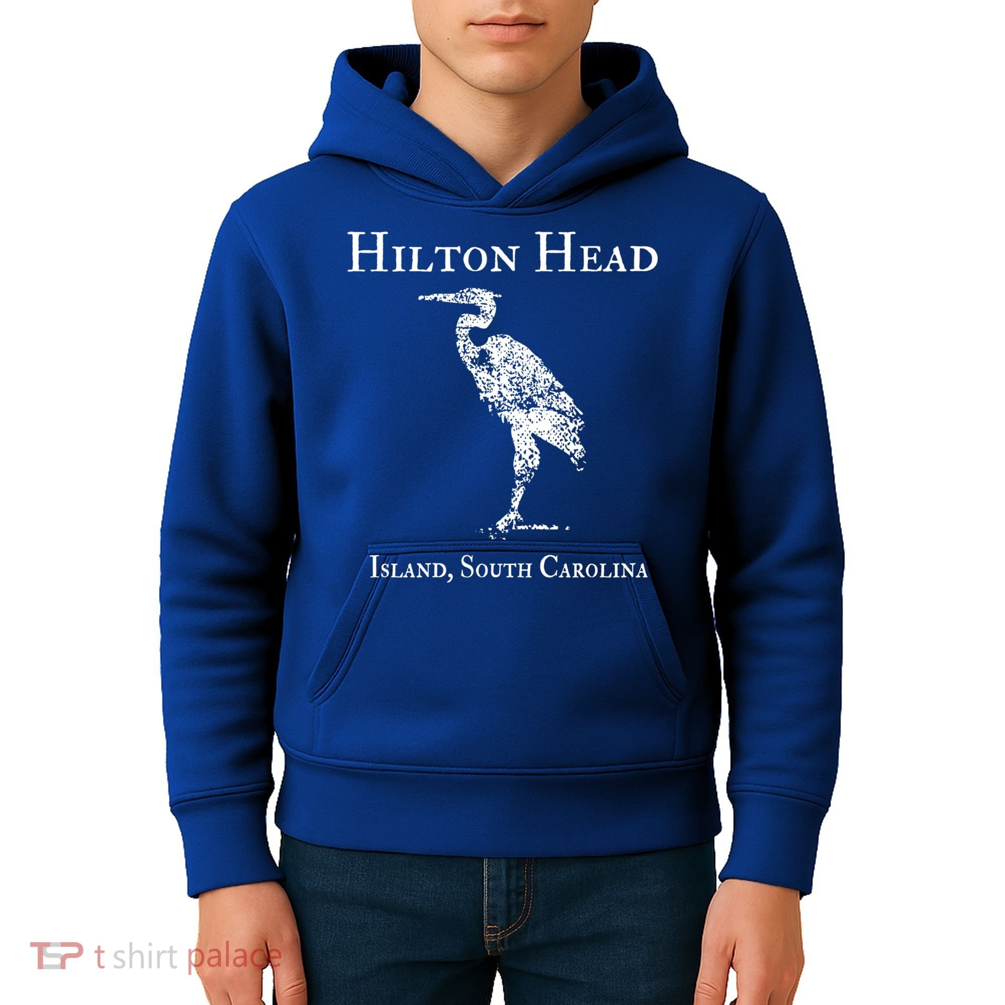 Hilton Head Island Crane Family Vacation Gift Kids Hoodie