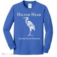 Hilton Head Island Crane Family Vacation Gift Kids Long Sleeve Shirt thumb 0