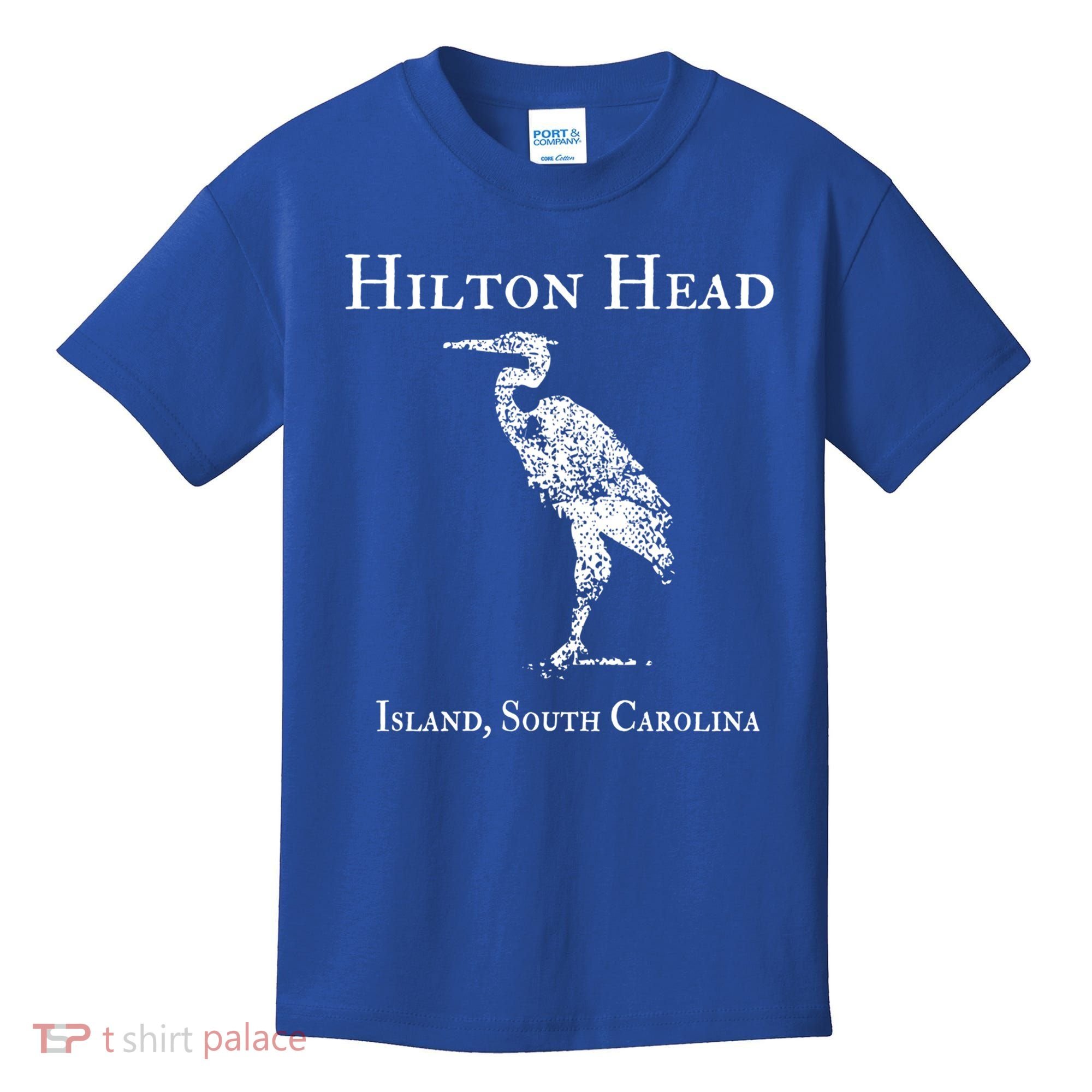 Hilton Head Island Crane Family Vacation Gift Kids T-Shirt