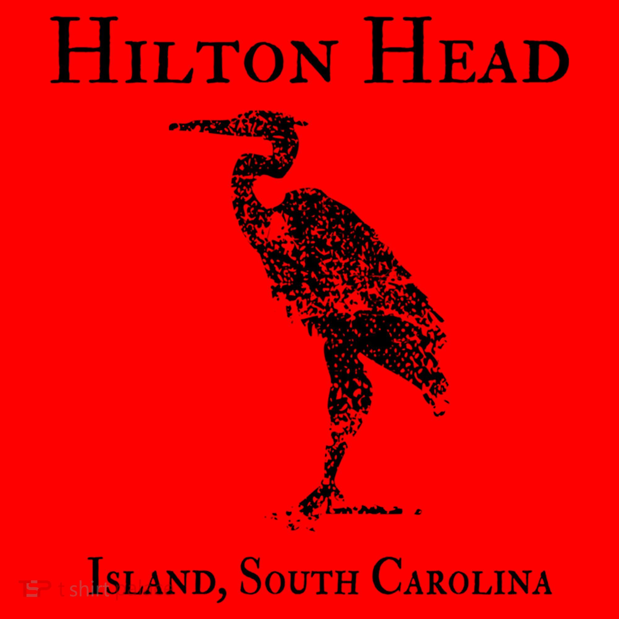 Hilton Head Island Crane Family Vacation Gift Santa Hat