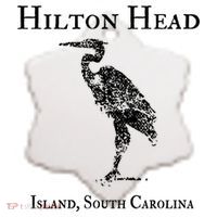 Hilton Head Island Crane Family Vacation Gift Ceramic Ornament thumb 2