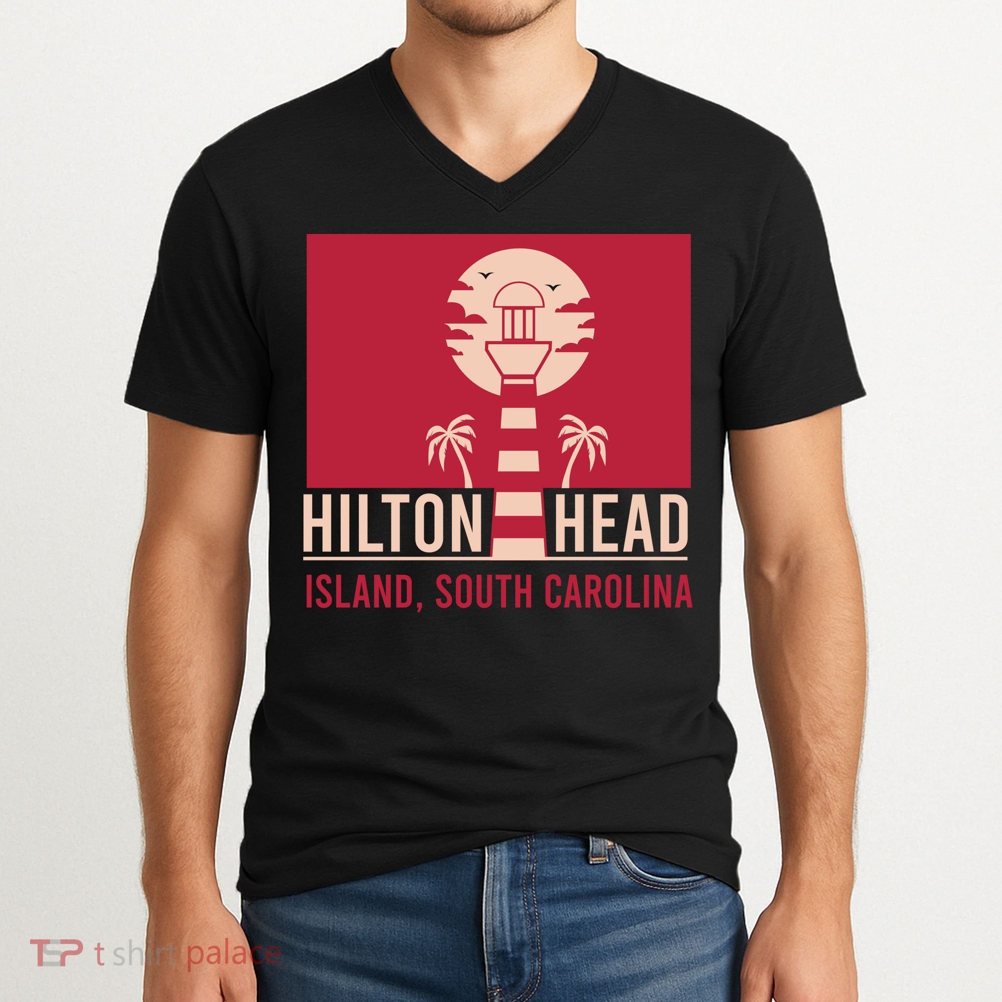 Hilton Head Island V-Neck T-Shirt
