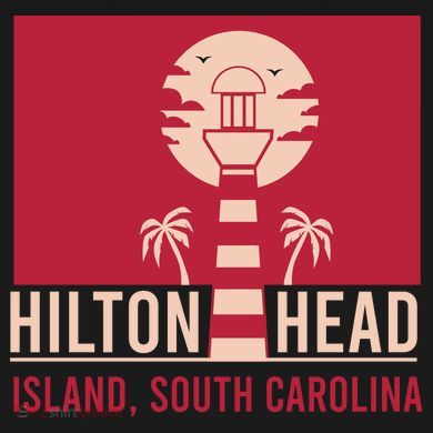 Hilton Head Island V-Neck T-Shirt