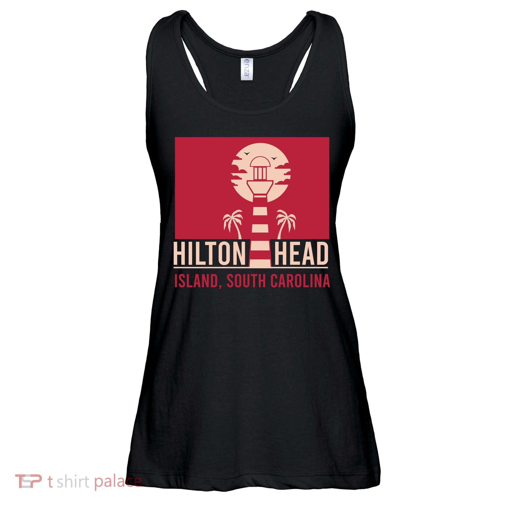 Hilton Head Island Ladies Essential Flowy Tank