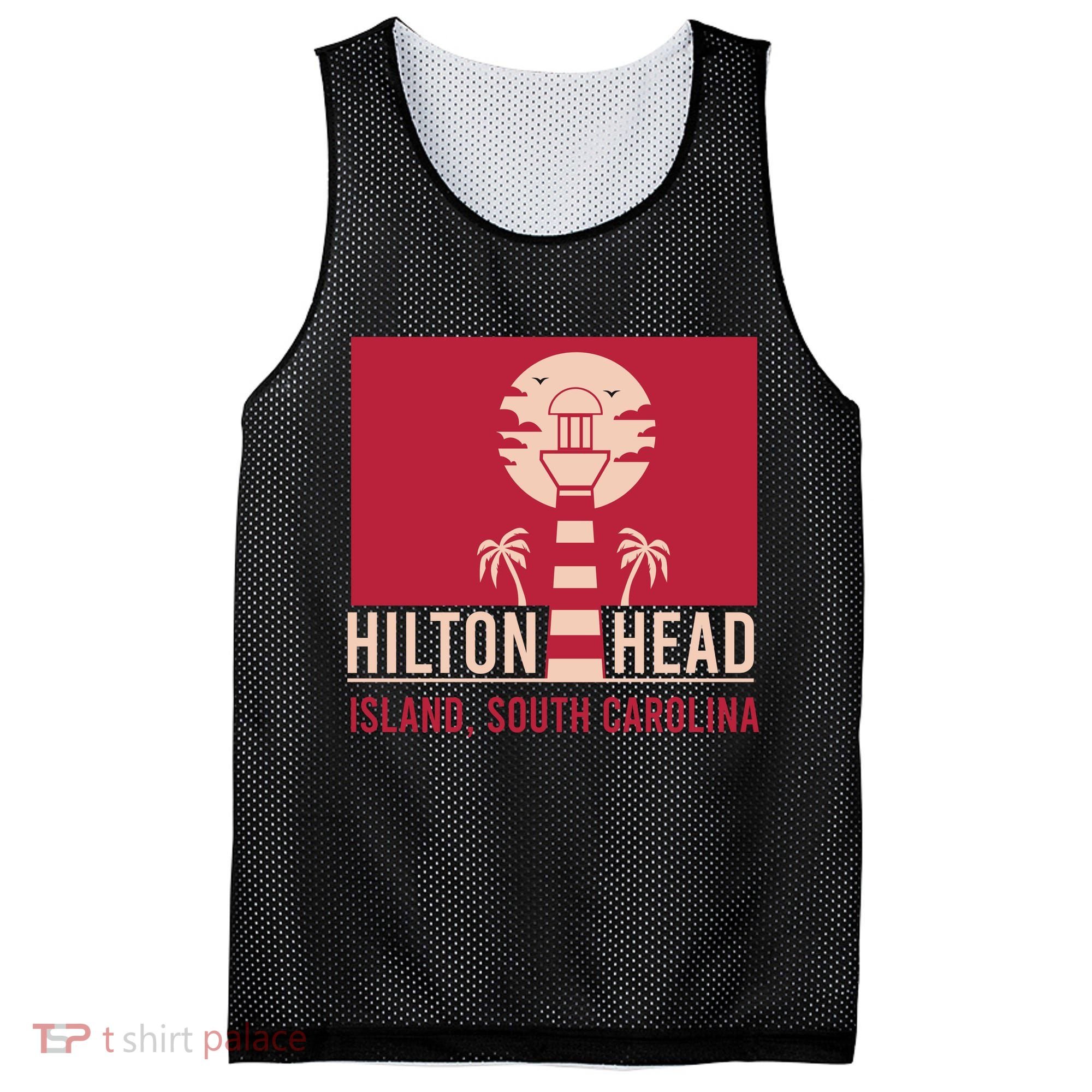 Hilton Head Island Mesh Reversible Basketball Jersey Tank