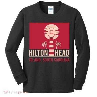 Hilton Head Island Kids Long Sleeve Shirt