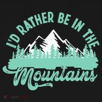 Hiker Hiking ID Rather Be In The Mountains Women's Tank Top thumb 5