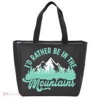 Hiker Hiking ID Rather Be In The Mountains Tote Bag thumb 0