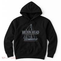 Hilton Head Island South Carolina Sailing Hoodie thumb 0