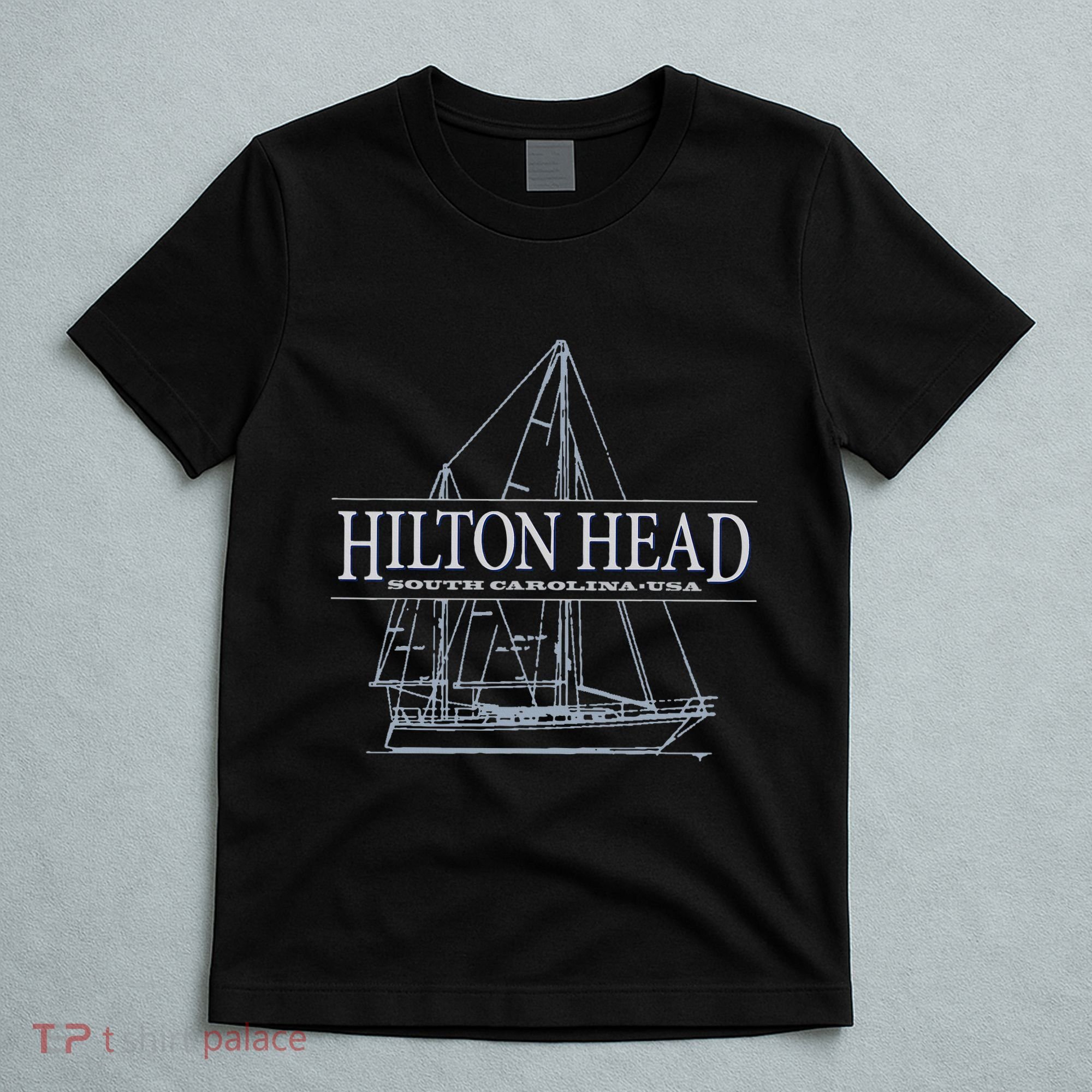 Hilton Head Island South Carolina Sailing T-Shirt