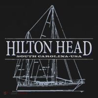 Hilton Head Island South Carolina Sailing T-Shirt thumb 7