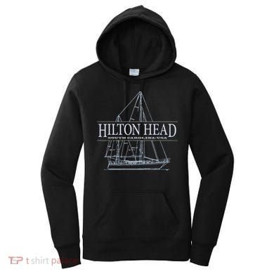 Hilton Head Island South Carolina Sailing Women's Hoodie