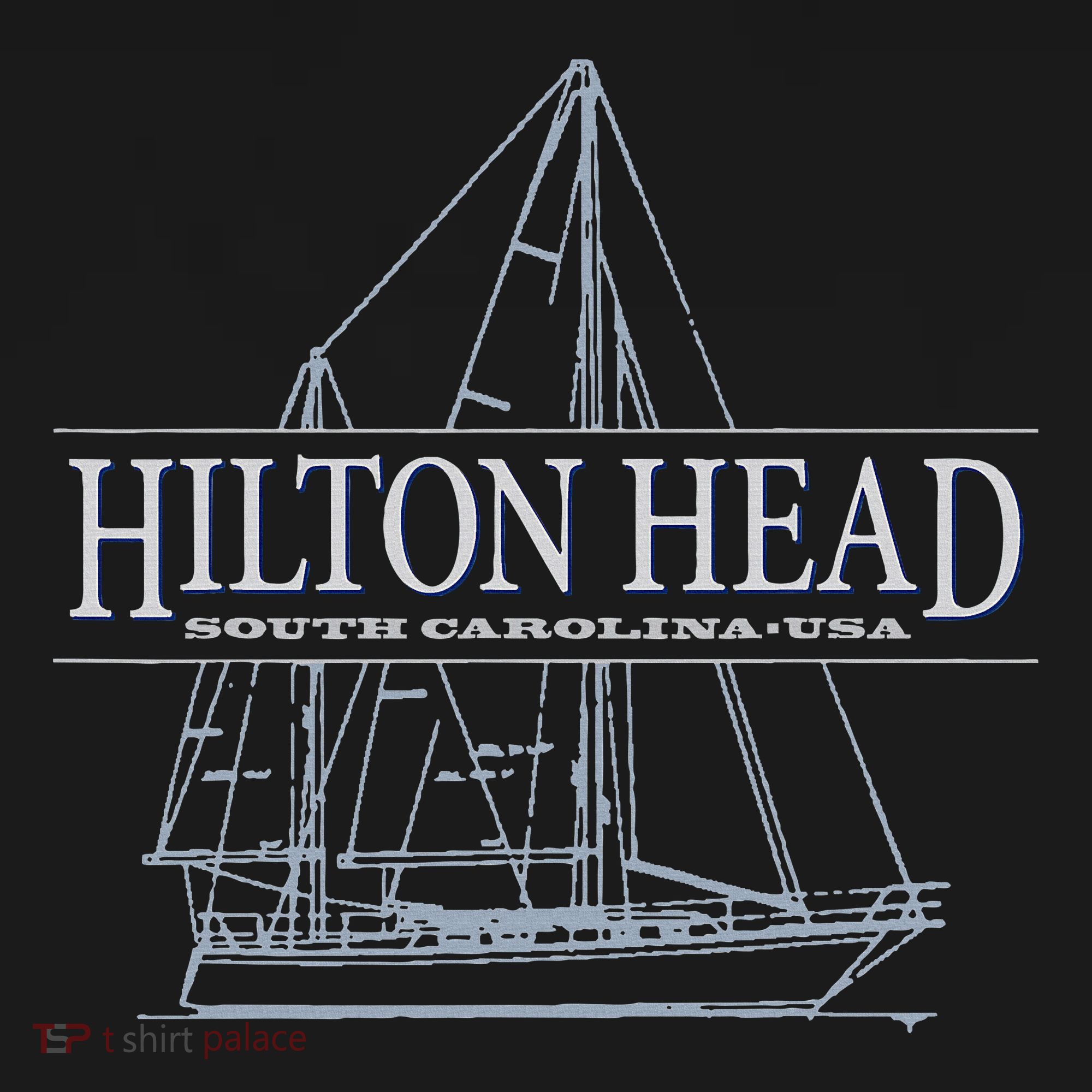 Hilton Head Island South Carolina Sailing Women's Hoodie
