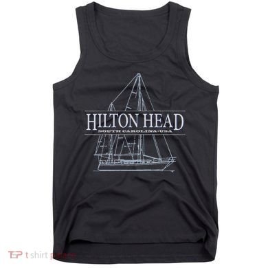 Hilton Head Island South Carolina Sailing Tank Top