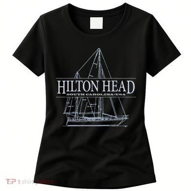 Hilton Head Island South Carolina Sailing Women's T-Shirt