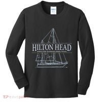 Hilton Head Island South Carolina Sailing Kids Long Sleeve Shirt thumb 0