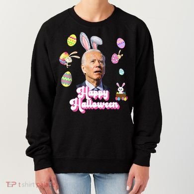 Happy Halloween Joe Biden Funny Easter Women's Sweatshirt