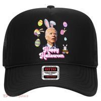 Happy Halloween Joe Biden Funny Easter Hat thumb 0