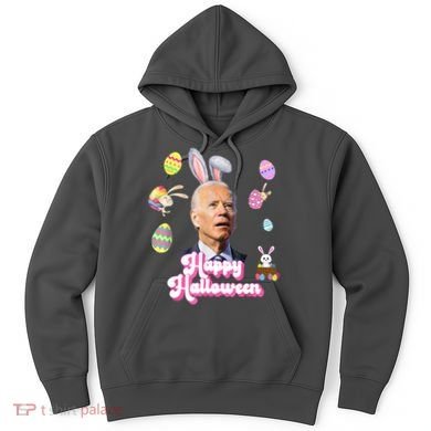 Happy Halloween Joe Biden Funny Easter Hoodie