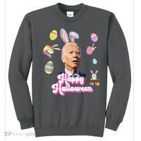 Happy Halloween Joe Biden Funny Easter Sweatshirt thumb 0